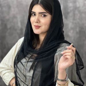 شال توری دورگان دوزی شده عمده خدادوست رشت