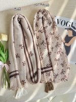 شال پلیسه طرحدار کرم موکا عمده خدادوست رشت