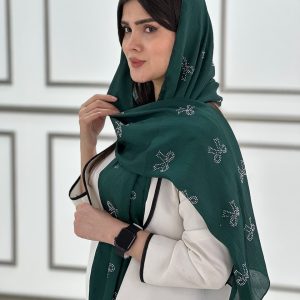 شال مجلسی کریستال پاپیون عمده شال و روسری خدادوست رشت