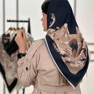 روسری دور دست دوز سلطنتی عمده خدادوست رشت