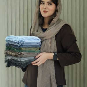 شال وارداتی دور سکه ای پاییزه ترند شال و روسری عمده خدادوست