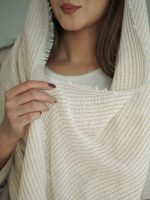 شال حصیری خطی پاییزه شال و روسری پوشاک عمده خدادوست
