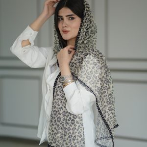 شال توری حصیری پلنگی وارداتی رشت عمده خدادوست