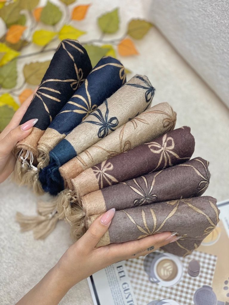 شال مخمل پاپیون رشت عمده خدادوست