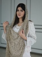 شال حریر وارداتی پلنگی دوردانتل عمده خدادوست