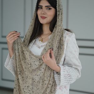 شال حریر وارداتی پلنگی دوردانتل عمده خدادوست