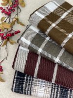 شال موهر چهار خونه پاییزه زمستونه عمده خدادوست