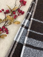 شال بوکله قهوه ای ترند عمده خدادوست رشت