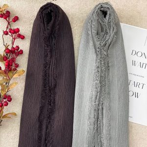شال کنفی ساده وارداتی عمده خدادوست رشت