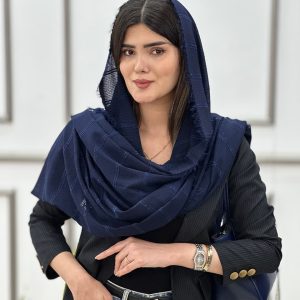 شال دورریش خطی لمه دار سبک تابستانی رشت عمده خدادوست
