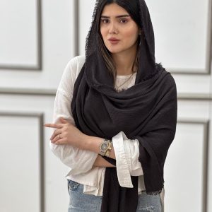 شال پلیسه ریز دور ریش بهاره خنک شال و روسری عمده خدادوست رشت