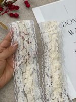 هدبند گیپور سفید مشکی عمده خدادوست