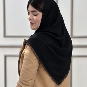 روسری نخی طرحدار محرمی عمده خدادوست رشت شال و روسری