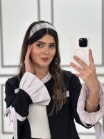 هدبند دانتل حاشیه دار مجلسی رشت عمده خدادوست