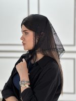 روسری مینی اسکارف تور سه گوش دوردانتل رشت عمده خدادوست