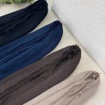 شال حصیری لمه دار دور ریش مافیای شال و روسری عمده خدادوست رشت
