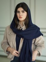 شال بافت حصیری تک رنگ پوشاک عمده خدادوست رشت