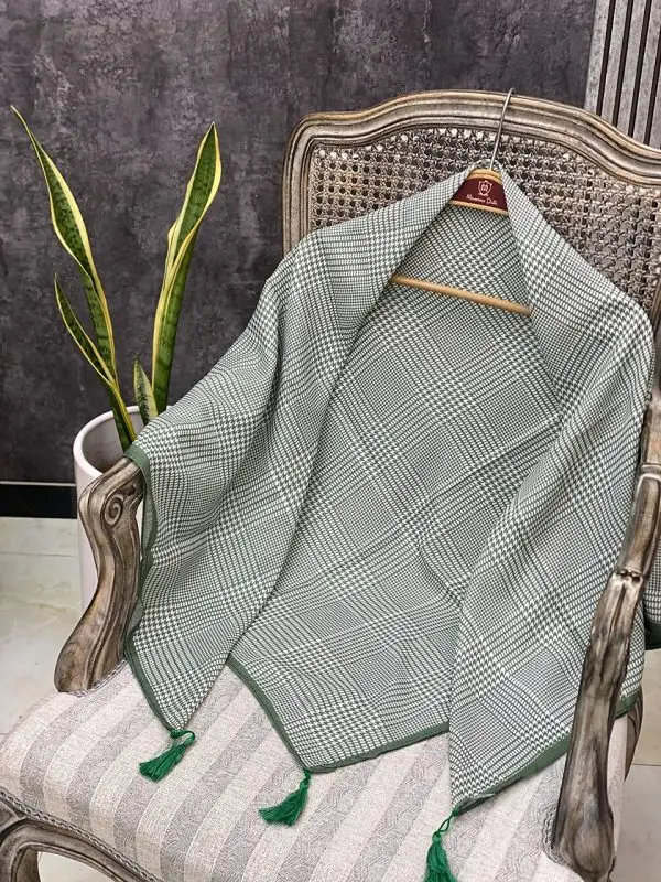 روسری قواره 120 عمده خدادوست رشت سبز سیج