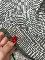 روسری قواره 120 عمده خدادوست رشت سبز سیج