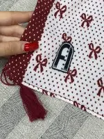 شال پاپیون برشکا توپی عمده خدادوست رشت