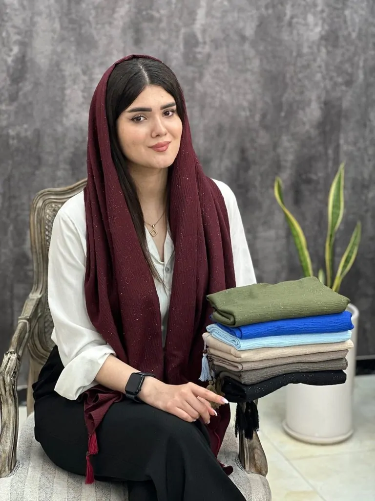 شال نخ جاذبه شاین عمده رشت خدادوست
