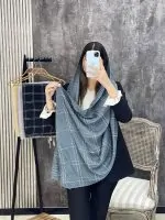 شال پلیسه کوک دوزی عمده خدادوست رشت
