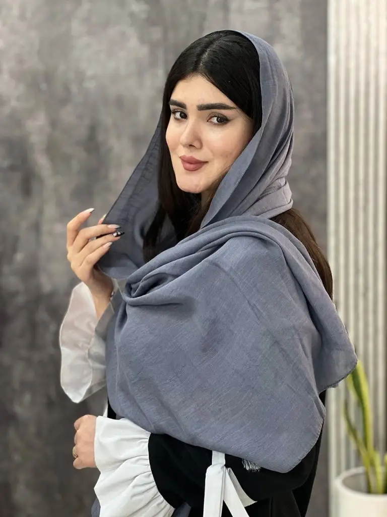 شال وال اسلپ نخی منگوله دار عمده خدادسوت رشت