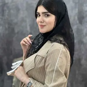 روسری سه گوش قواره 90 محرمی مشکی گیپور دوردانتل رشت عمده خدادوست