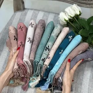 شال پاپیون برشکا عمده خدادوست رشت