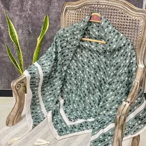 روسری سرخپوستی نخی قواره 120 عمده رشت خدادوست